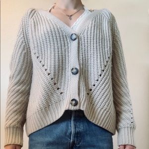 ✨cream cardigan✨ S ✨